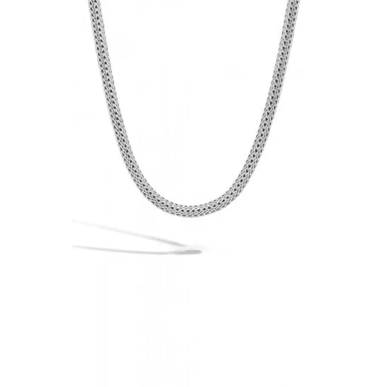 JMS always Necklaces Original John Hardy Classic Chain Oval Sterling Silver Necklace Nb904cx18 JMS always Necklaces Original John Hardy Classic Chain Oval Sterling Silver Necklace Nb904cx18
