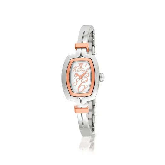 Original Le Vian Bangle Quartz White Dial Ladies Watch ZELA 40 JMS always Watches Original Le Vian Bangle Quartz White Dial Ladies Watch ZELA 40 JMS always Watches