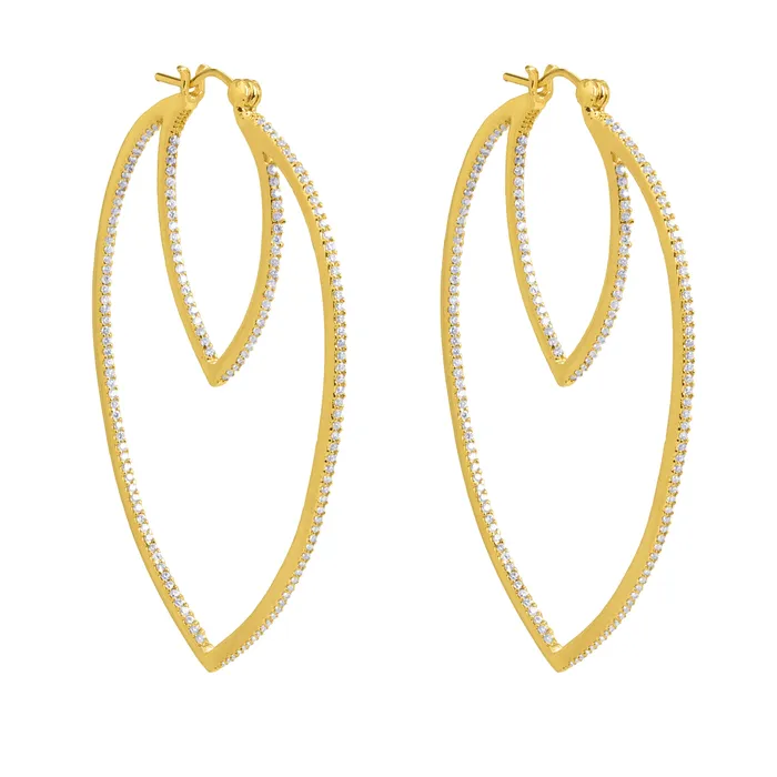 London Calling Hoop Earring vendorunknown Earrings London Calling Hoop Earring vendorunknown Earrings