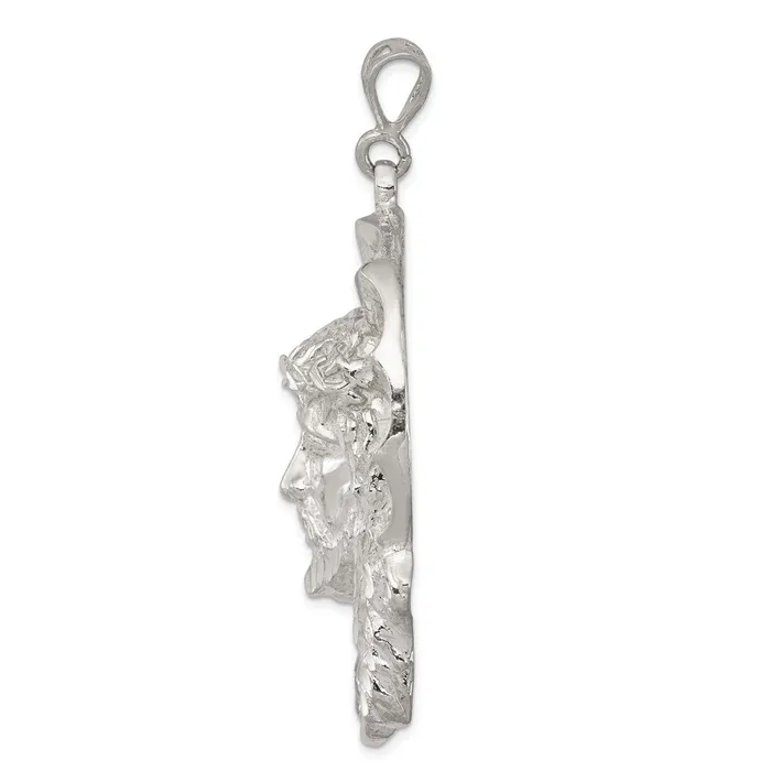 Necklaces TreasureFineJewelers Sterling Silver Ecce Homo Pendant