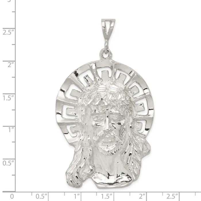 Necklaces TreasureFineJewelers Sterling Silver Ecce Homo Pendant