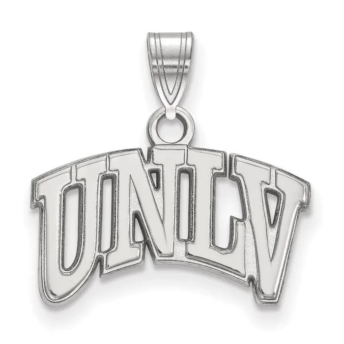 Necklaces TreasureFineJewelers Sterling Silver Rhodiumplated University of NevadaLas Vegas UNLV Small Pendant Necklaces TreasureFineJewelers Sterling Silver Rhodiumplated University of NevadaLas Vegas UNLV Small Pendant