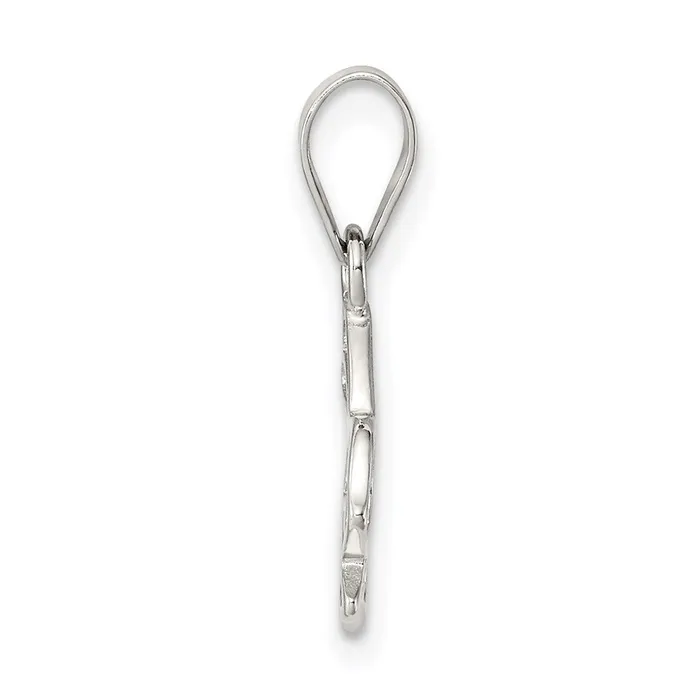 Sterling Silver Polished Bunny Pendant TreasureFineJewelers Necklaces