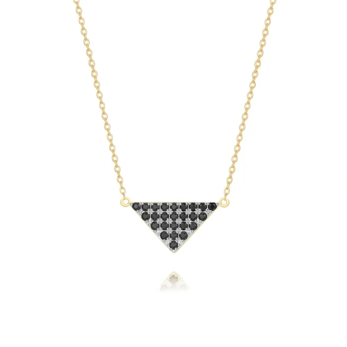 Trendolla Jewelry Necklaces Triangle Pendant Necklace Multiple Perspectives collection Designed by Alexandra Baltazar Trendolla Jewelry Necklaces Triangle Pendant Necklace Multiple Perspectives collection Designed by Alexandra Baltazar