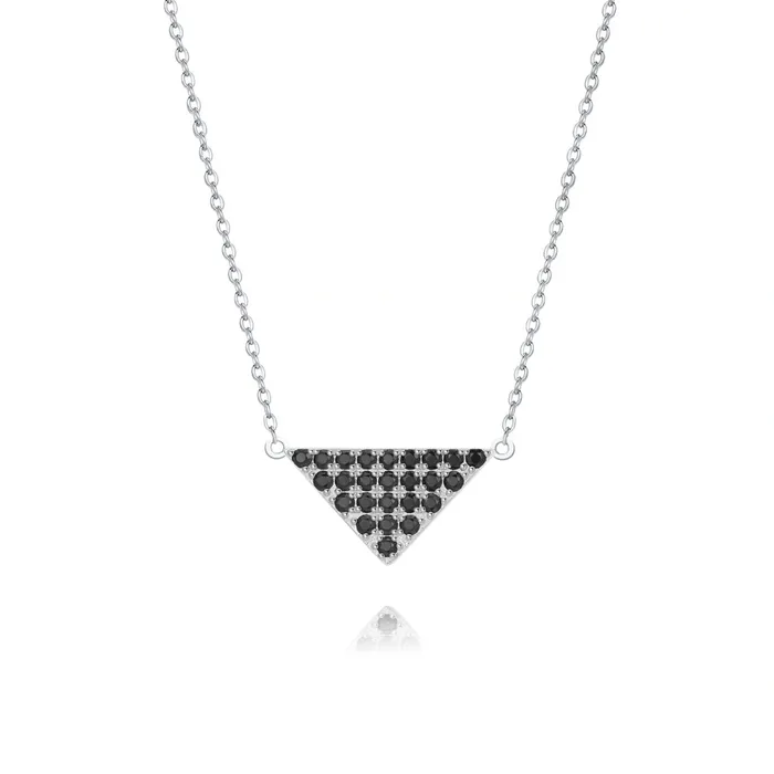 Trendolla Jewelry Necklaces Triangle Pendant Necklace Multiple Perspectives collection Designed by Alexandra Baltazar