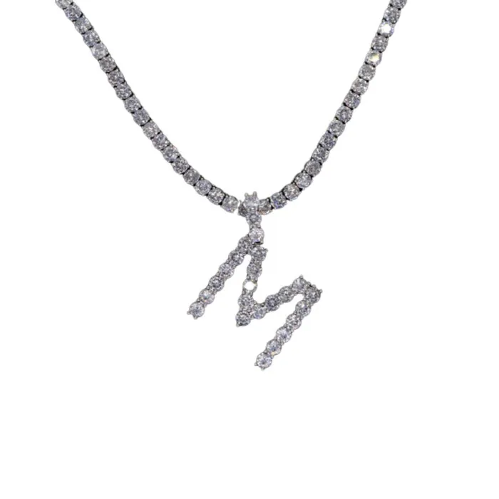 KHLOE JEWELS Necklaces Forever CZ Initial Necklace