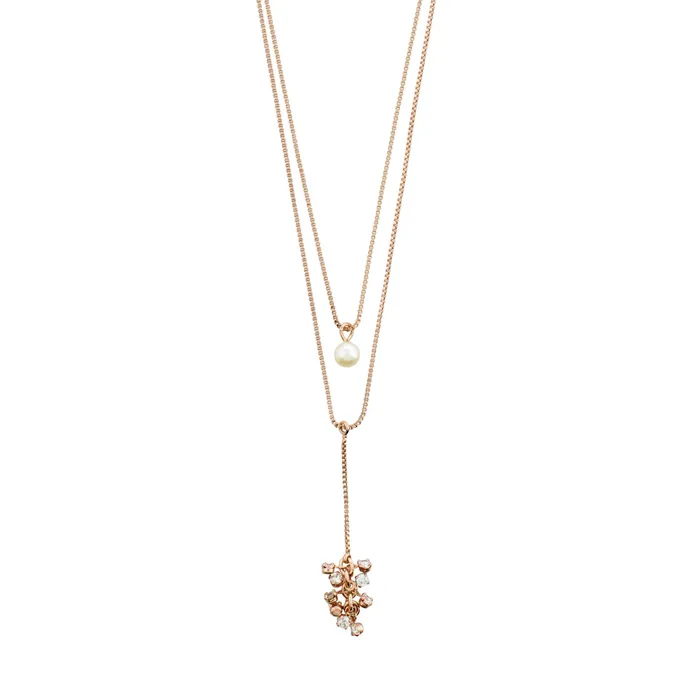 Necklaces Pilgrim Jolene Rose Gold Plated Necklace