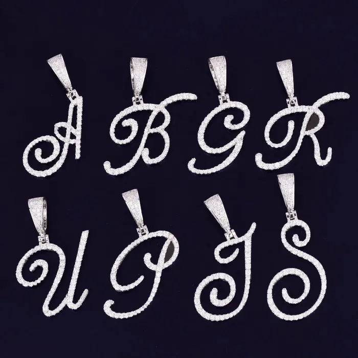 Riviera CZ Initial Necklace KHLOE JEWELS Necklaces