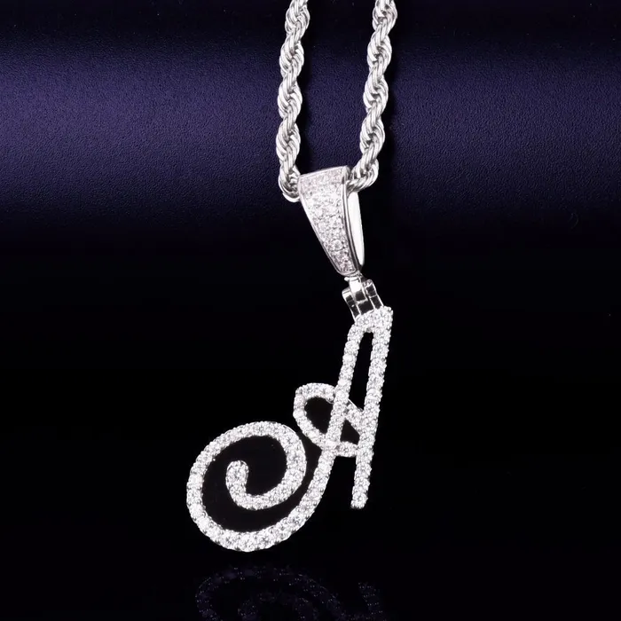 Riviera CZ Initial Necklace KHLOE JEWELS Necklaces
