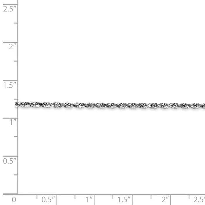 10k White Gold 185mm DC Quadruple Rope ChainWBC10WQT0147 WB Choice Jewelry Necklaces 10k White Gold 185mm DC Quadruple Rope ChainWBC10WQT0147 WB Choice Jewelry Necklaces