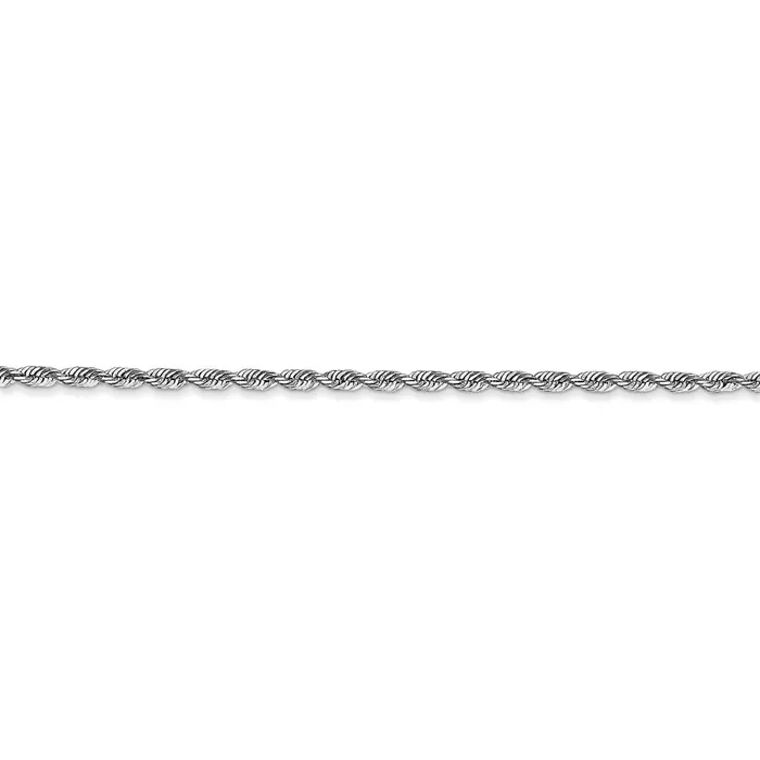 10k White Gold 185mm DC Quadruple Rope ChainWBC10WQT0147 WB Choice Jewelry Necklaces 10k White Gold 185mm DC Quadruple Rope ChainWBC10WQT0147 WB Choice Jewelry Necklaces