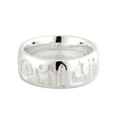 Celtic Collections Rings Silver History Of Ireland Ring