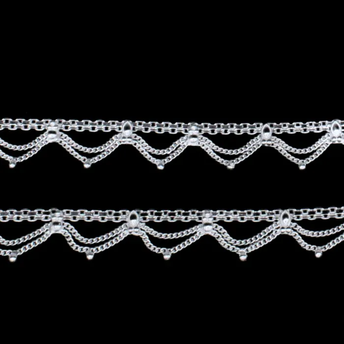 Karizma Jewels Rings Real Sterling Silver Indian women daily wear Anklets Ankle Pair 105