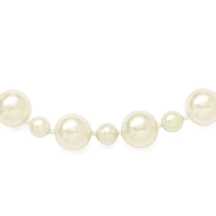 Majestik 712mm Wht Imitation Shell Pearl HandKnot Slip On NecklaceWBCQMJNS712W36 WB Choice Jewelry Necklaces Majestik 712mm Wht Imitation Shell Pearl HandKnot Slip On NecklaceWBCQMJNS712W36 WB Choice Jewelry Necklaces
