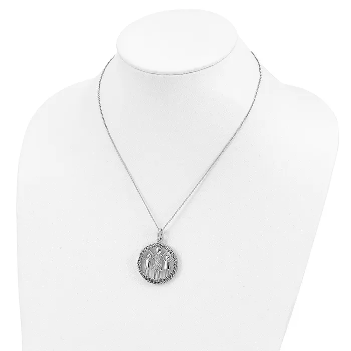 Necklaces Sterling Silver Antiqued Knitted Together By Love 18in NecklaceWBCQSX280 WB Choice Jewelry Necklaces Sterling Silver Antiqued Knitted Together By Love 18in NecklaceWBCQSX280 WB Choice Jewelry