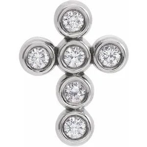 Platinum 16 CTW Diamond Cross PendantR42379608PSTWBC WB Choice Jewelry Necklaces Platinum 16 CTW Diamond Cross PendantR42379608PSTWBC WB Choice Jewelry Necklaces