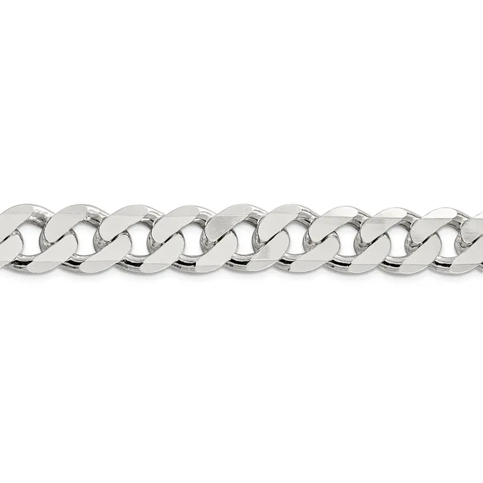 Sterling Silver 15mm Curb ChainWBCQCB40022 WB Choice Jewelry Rings Sterling Silver 15mm Curb ChainWBCQCB40022 WB Choice Jewelry Rings