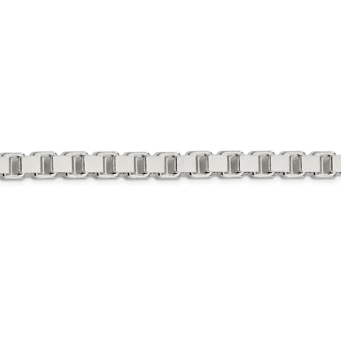 Sterling Silver 7mm Box ChainWBCQBX12028 WB Choice Jewelry Rings Sterling Silver 7mm Box ChainWBCQBX12028 WB Choice Jewelry Rings
