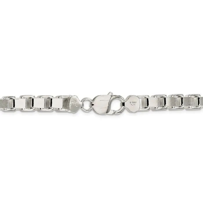 Sterling Silver 7mm Box ChainWBCQBX12028 WB Choice Jewelry Rings Sterling Silver 7mm Box ChainWBCQBX12028 WB Choice Jewelry Rings