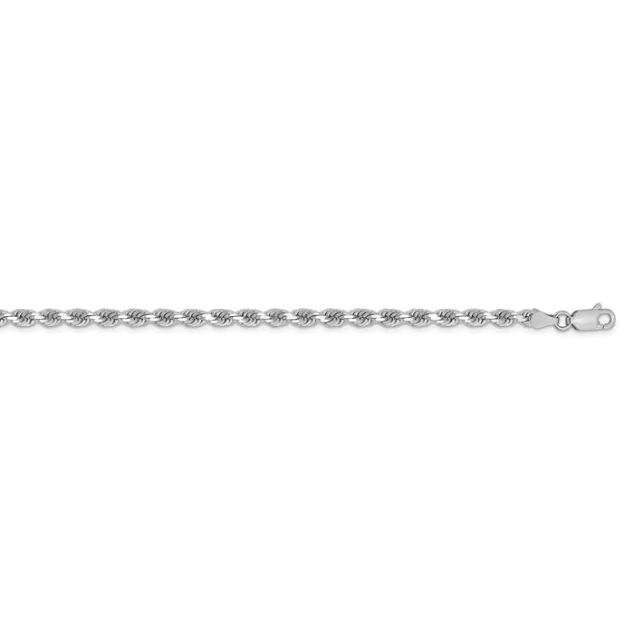 WB Choice Jewelry 10k White Gold 325mm Diamondcut Rope ChainWBC10K024W18 Rings WB Choice Jewelry 10k White Gold 325mm Diamondcut Rope ChainWBC10K024W18 Rings