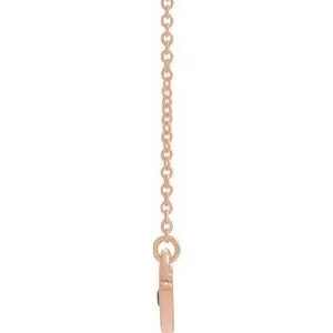 WB Choice Jewelry Necklaces 14K Rose Blue Sapphire Heart 16 Necklace 8633560042PSTWBC WB Choice Jewelry Necklaces 14K Rose Blue Sapphire Heart 16 Necklace 8633560042PSTWBC