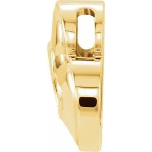 WB Choice Jewelry Necklaces 14K Yellow 14x14 mm Heart Slide Pendant86097101PSTWBC WB Choice Jewelry Necklaces 14K Yellow 14x14 mm Heart Slide Pendant86097101PSTWBC