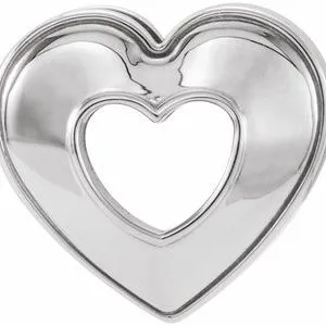 WB Choice Jewelry Necklaces 14K Yellow 14x14 mm Heart Slide Pendant86097101PSTWBC WB Choice Jewelry Necklaces 14K Yellow 14x14 mm Heart Slide Pendant86097101PSTWBC