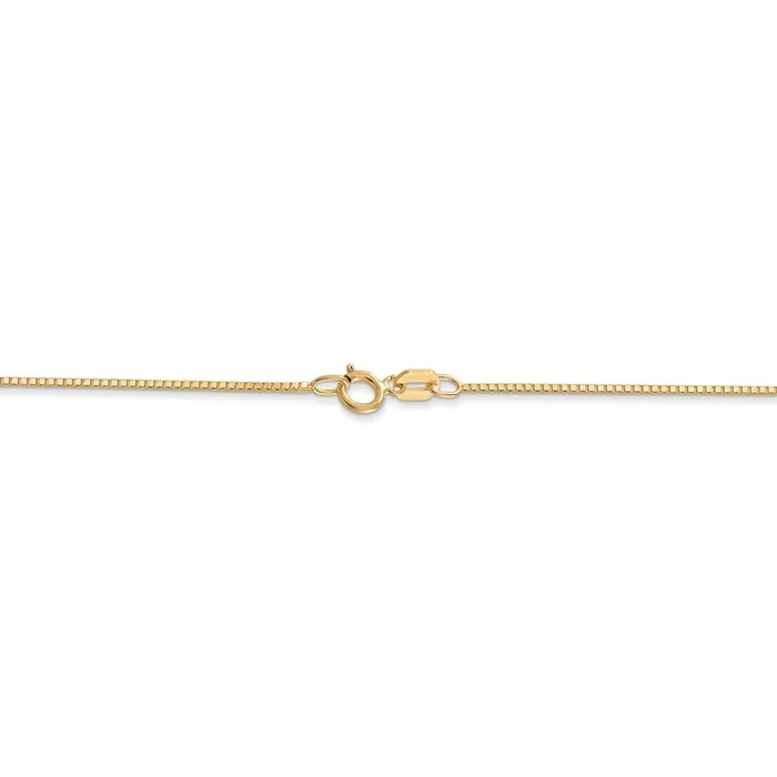 WB Choice Jewelry Rings 14k 7mm Box with Spring Ring Clasp ChainWBCPEN214 WB Choice Jewelry Rings 14k 7mm Box with Spring Ring Clasp ChainWBCPEN214
