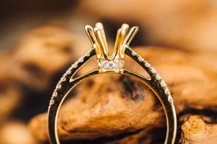 14k Yellow Gold Mounting Northwest Jewelry Dist PreStyled Sets