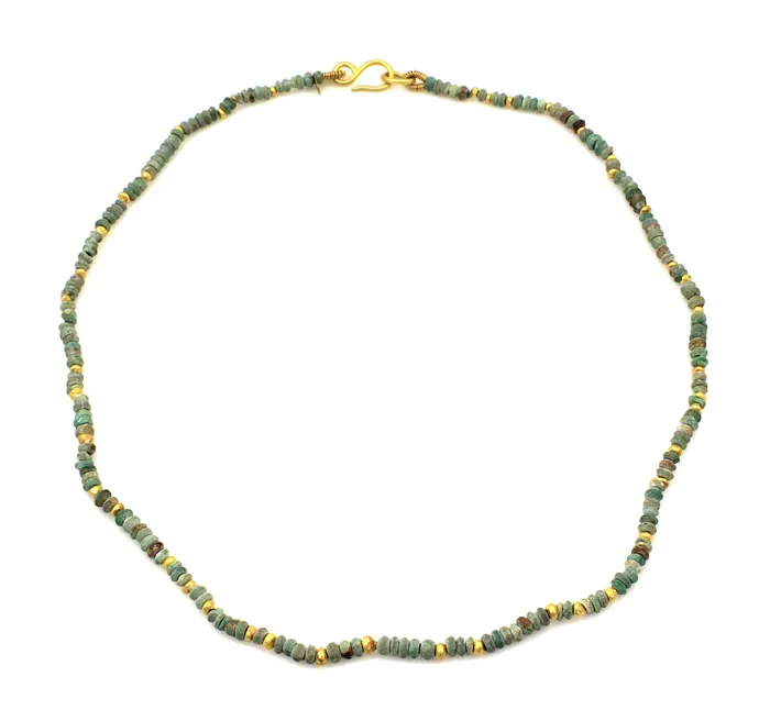 Loren Nicole Necklaces Banded Turquoise Necklace
