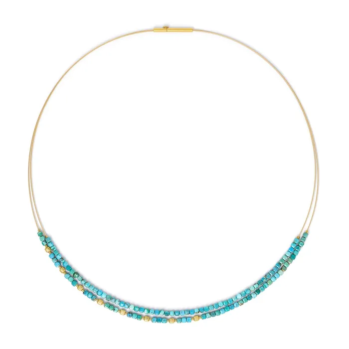 Necklaces Cusca Turquoise Necklace Bernd Wolf