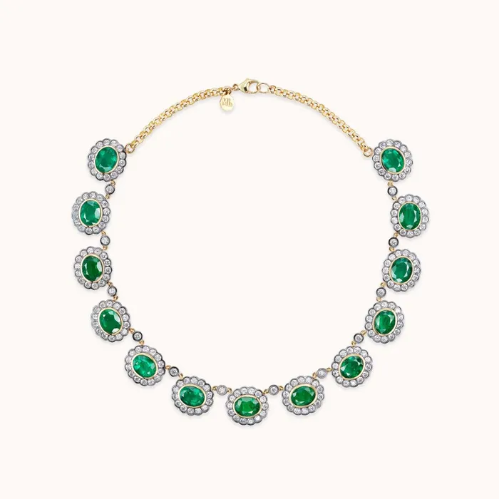 Necklaces Marlo Laz Alexandra Necklace Emerald