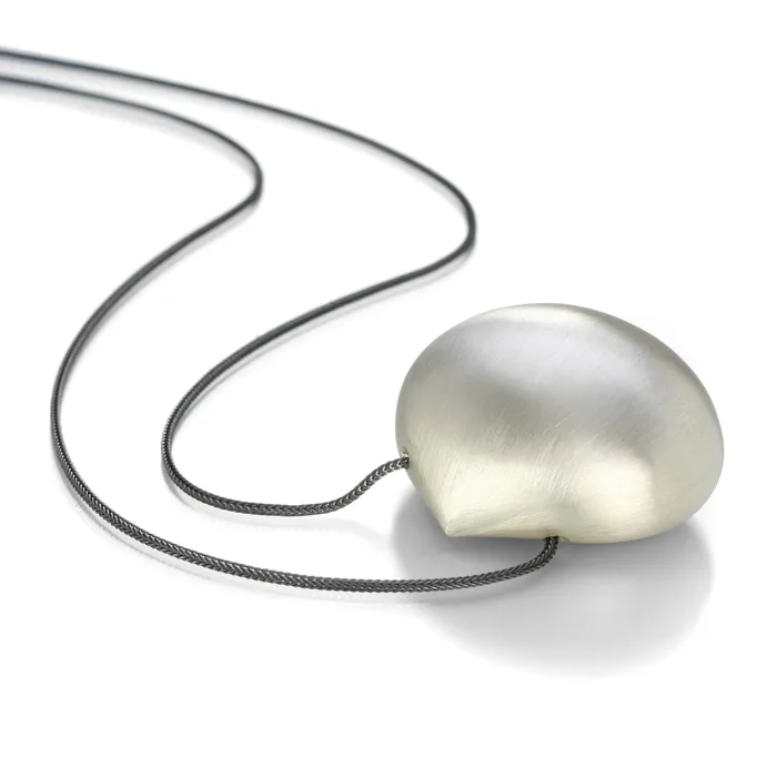 Gabriella Kiss Silver Chestnut Pendant Necklace Necklaces