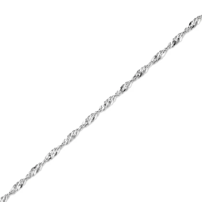 Independent Jewellers Necklaces Sterling Silver Singapore30 Chain in 16inch