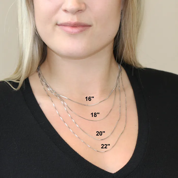 Independent Jewellers Necklaces Sterling Silver Singapore30 Chain in 16inch Independent Jewellers Necklaces Sterling Silver Singapore30 Chain in 16inch