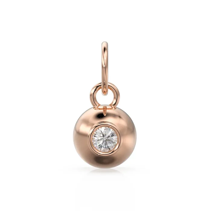 Jalvi Co Necklaces 14K18K Solid Gold Natural Diamond Ball Pendant Dainty Small Necklace Charm Brilliant Cut Round Diamond Pendant Charm Gift for Her Jalvi Co Necklaces 14K18K Solid Gold Natural Diamond Ball Pendant Dainty Small Necklace Charm Brilliant Cut Round Diamond Pendant Charm Gift for Her