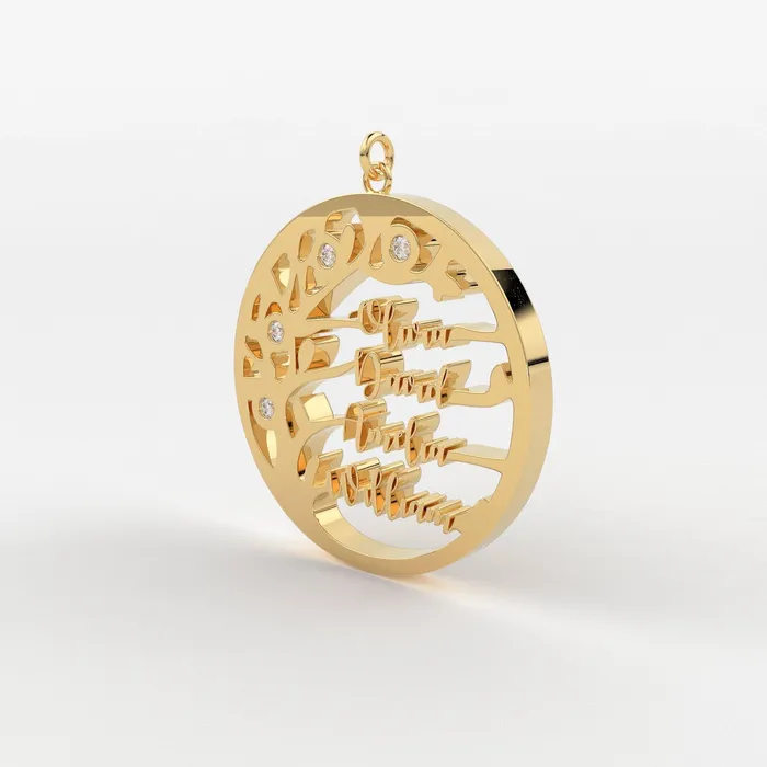Jalvi Co Necklaces Family Name Necklace 14k Gold Family Tree Necklace Diamond Disc Necklace Multiple Names Necklace Personalized Necklace Gift for her Jalvi Co Necklaces Family Name Necklace 14k Gold Family Tree Necklace Diamond Disc Necklace Multiple Names Necklace Personalized Necklace Gift for her