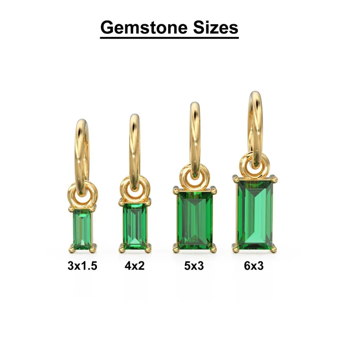 Necklaces Jalvi Co TINY Baguette Emerald Charm Pendant 14k 18k Solid Gold Pendant Baguette Emerald Pendant Petite Zambian Emerald Charm 5x3mm 6x3mm Necklaces Jalvi Co TINY Baguette Emerald Charm Pendant 14k 18k Solid Gold Pendant Baguette Emerald Pendant Petite Zambian Emerald Charm 5x3mm 6x3mm