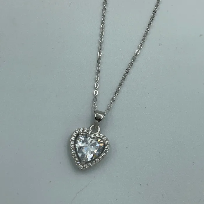 Sterling Silver Heart Necklace Sophiareneboutique Necklaces