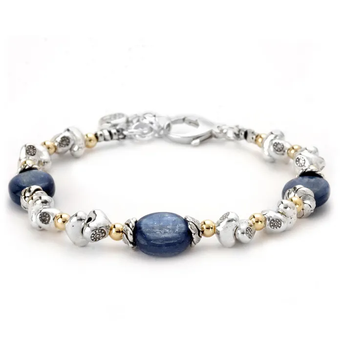 Bracelets Kyanite Thai Silver Bracelet341871 Elisa Ilana
