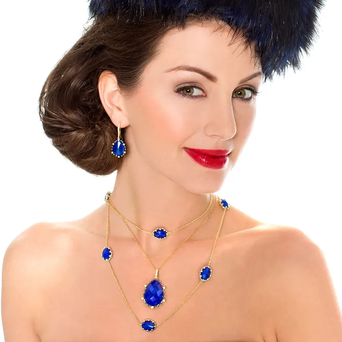 Necklaces Frederic Sage Lapis Necklace345463