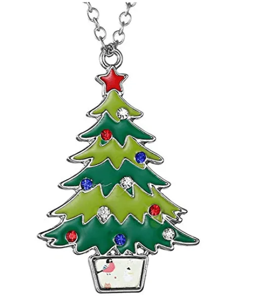 Necklaces Sparkling Selection New Beautiful Christmas Tree Pendant Necklace for Women Necklaces Sparkling Selection New Beautiful Christmas Tree Pendant Necklace for Women