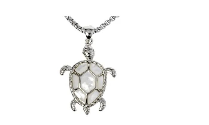 sparklingselections Natural abalone shell turtle necklace pendant Necklaces sparklingselections Natural abalone shell turtle necklace pendant Necklaces