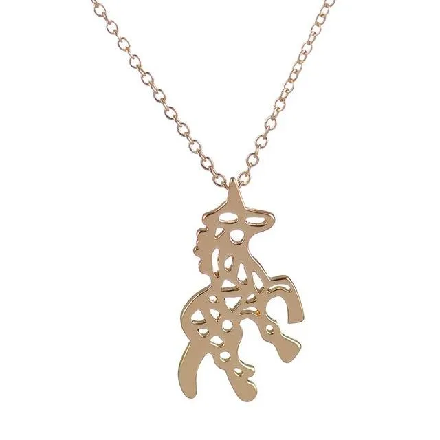 sparklingselections Necklaces Fashion Unicorn Pendant Necklace for Women sparklingselections Necklaces Fashion Unicorn Pendant Necklace for Women