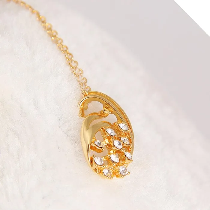Unique Design Austrian Crystal Rhinestone Pendant Necklace sparklingselections Necklaces Unique Design Austrian Crystal Rhinestone Pendant Necklace sparklingselections Necklaces