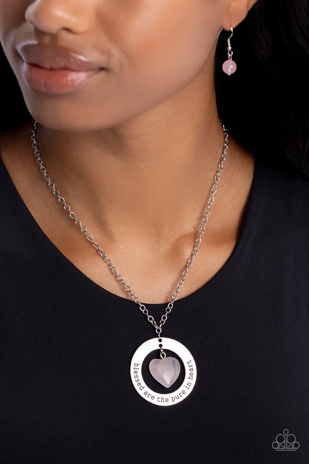 Beatitude Boho Pink Necklace Jewelry by Bretta Paparazzi Accessories Necklaces