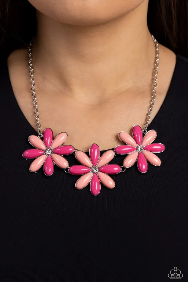 Bodacious Bouquet Pink Necklace Jewelry by Bretta Paparazzi Accessories Necklaces Bodacious Bouquet Pink Necklace Jewelry by Bretta Paparazzi Accessories Necklaces
