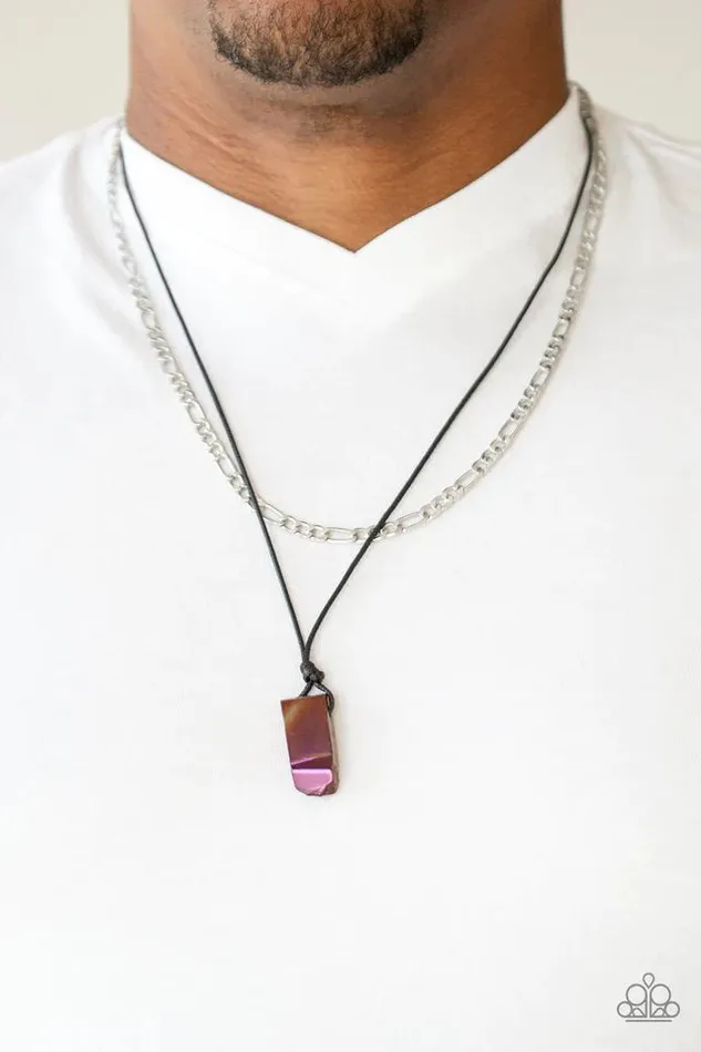 Lookin Slick Brown Necklace Jewelry by Bretta Paparazzi Accessories Necklaces