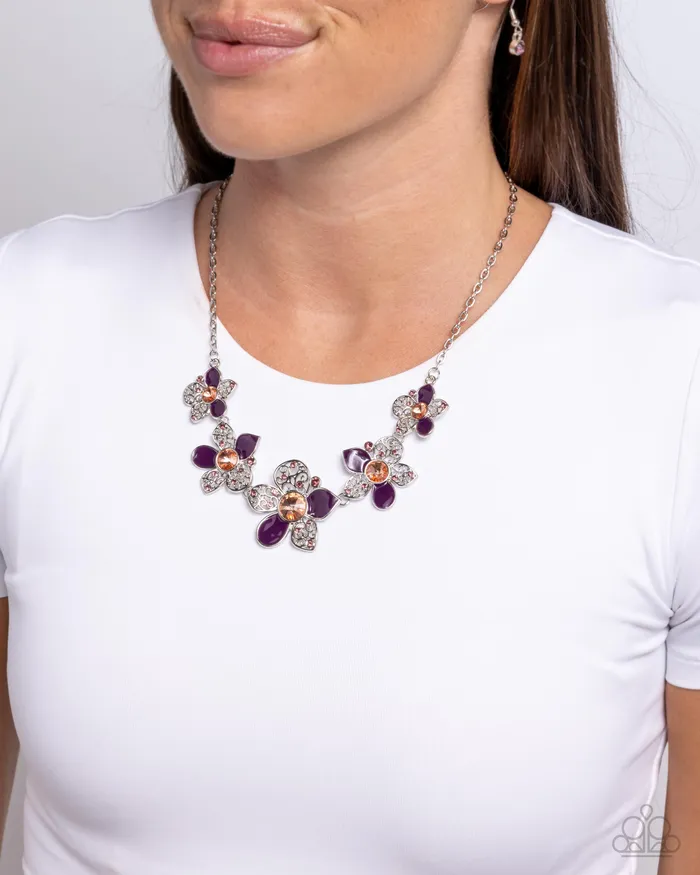 Necklaces April Showers Bring Flowers Purple Necklace Jewelry by Bretta Paparazzi Accessories Necklaces April Showers Bring Flowers Purple Necklace Jewelry by Bretta Paparazzi Accessories