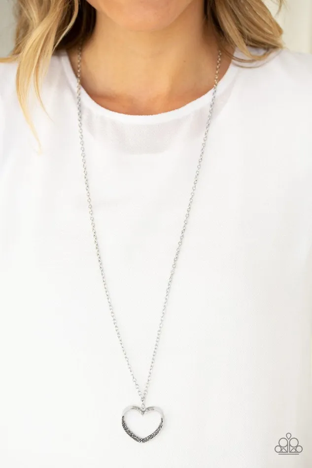 Necklaces Bighearted Silver Necklace Jewelry By Bretta Paparazzi Accessories